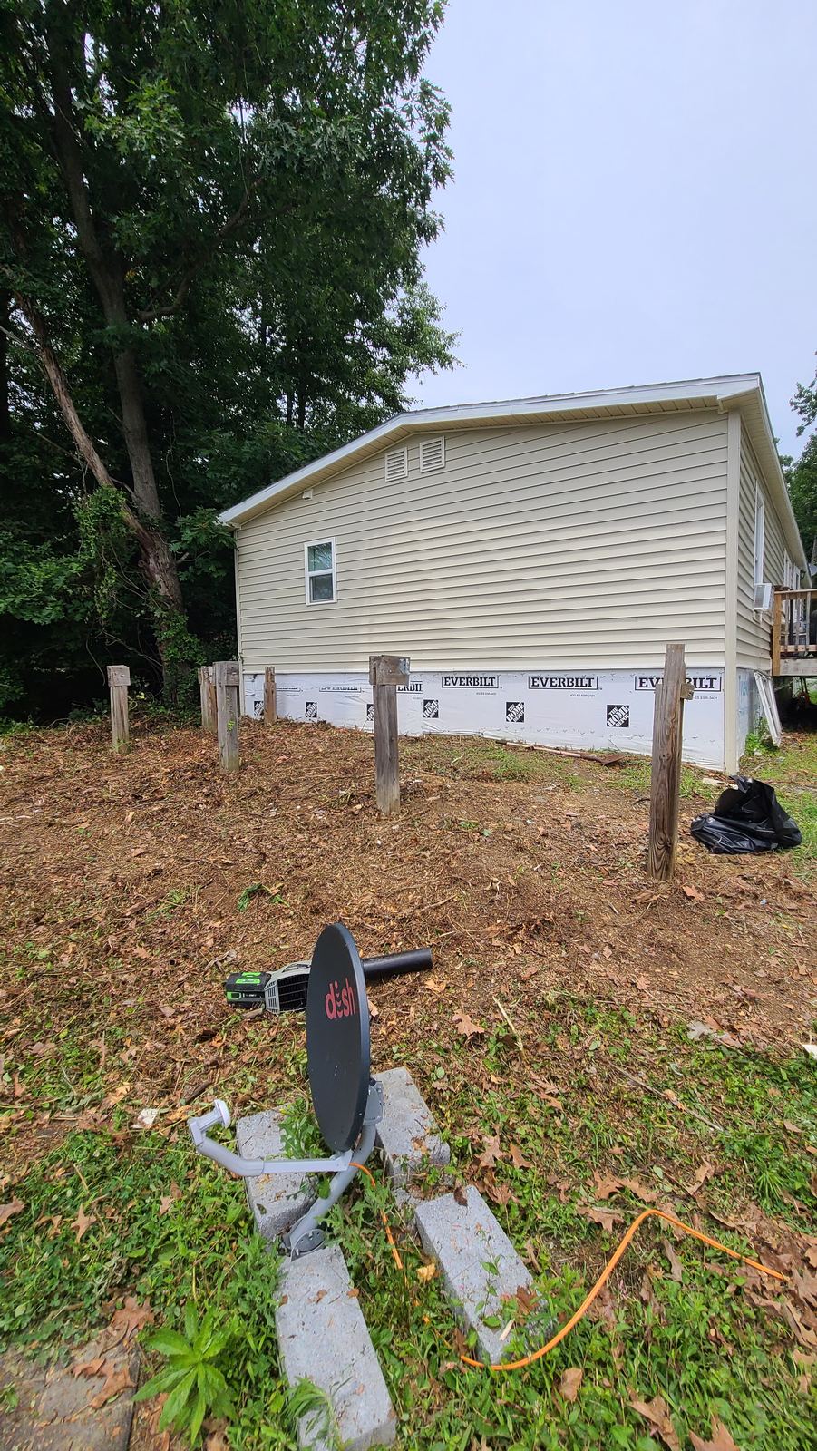 Birds Beware worker at property