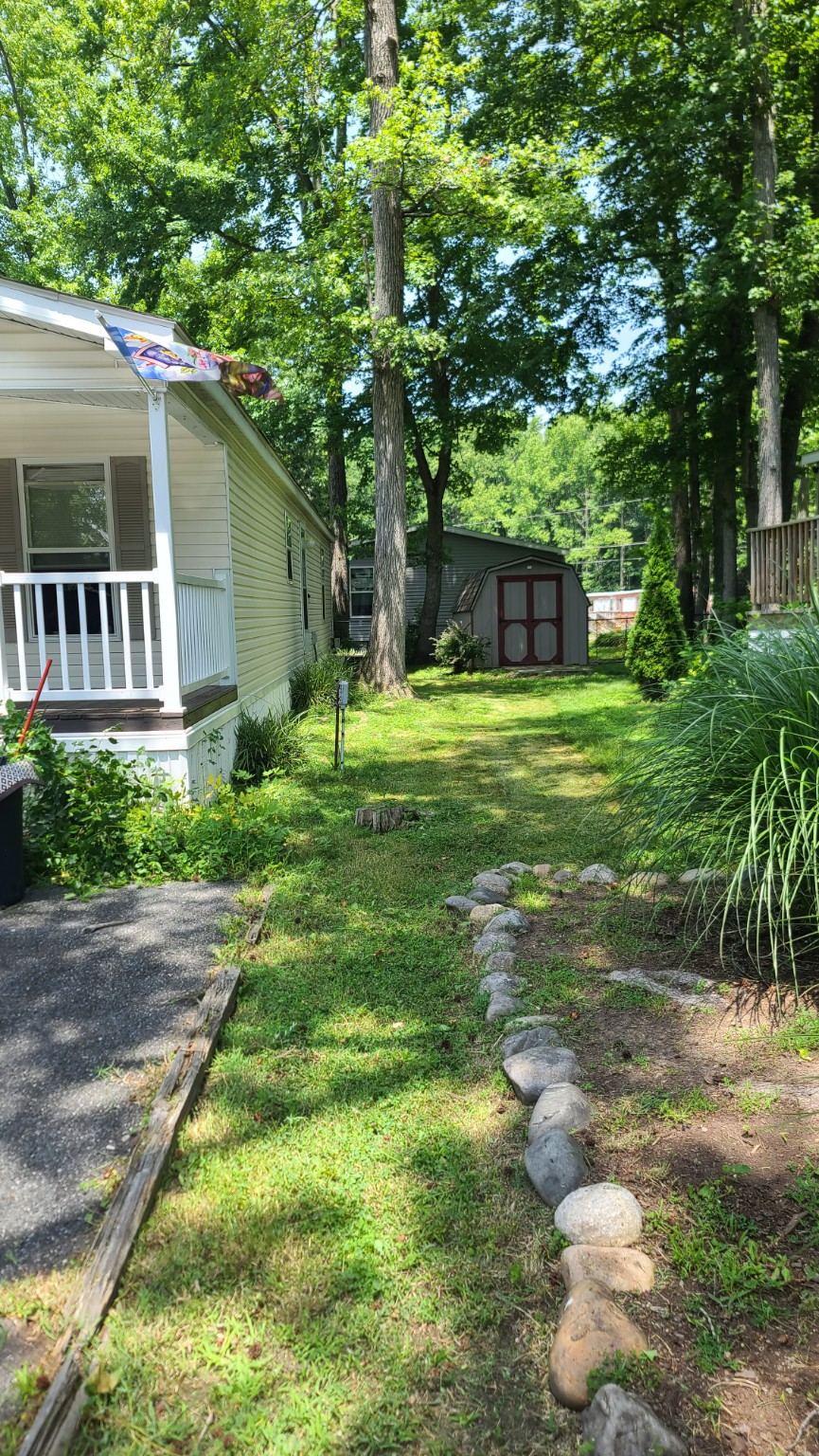 Maintained yard