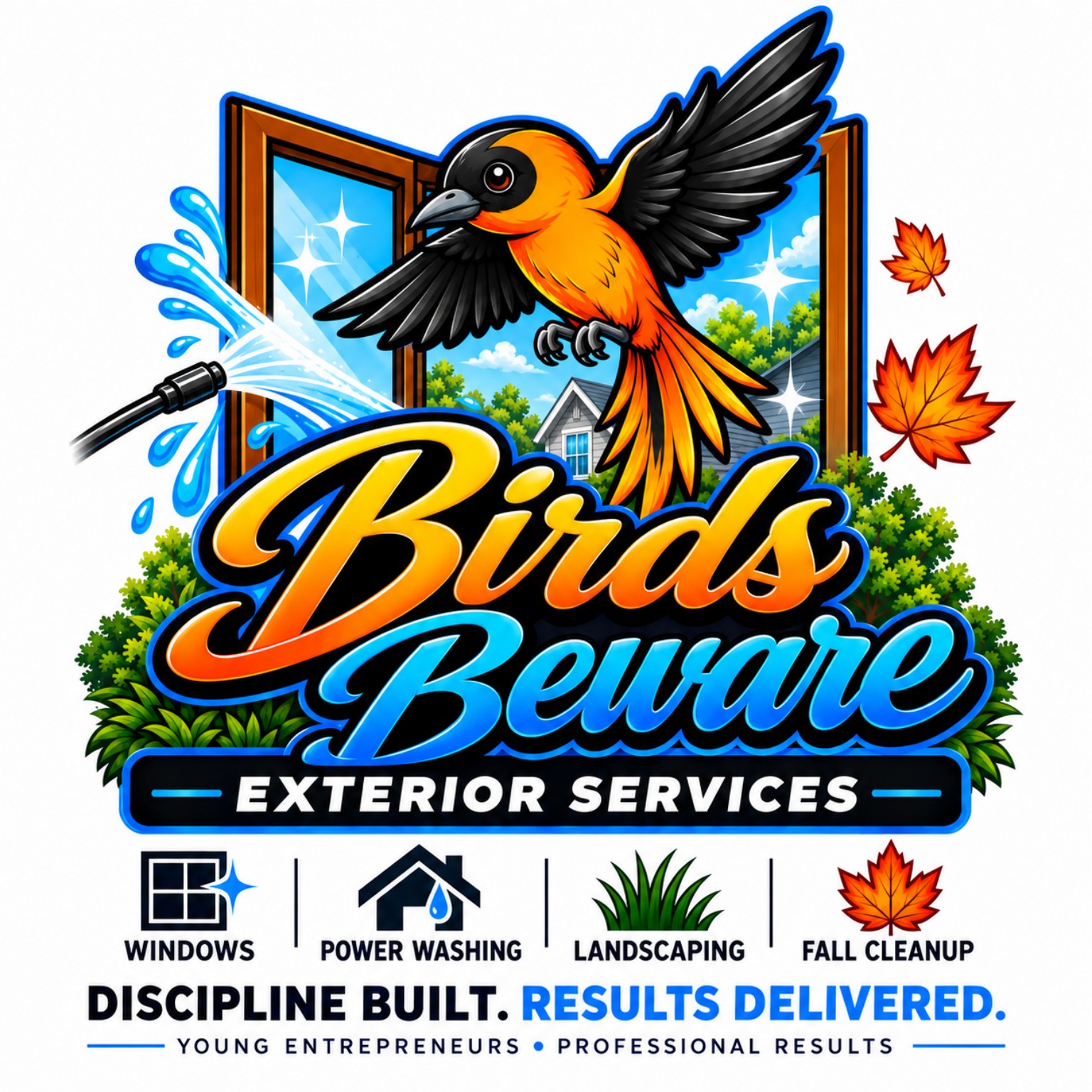 Birds Beware services artwork