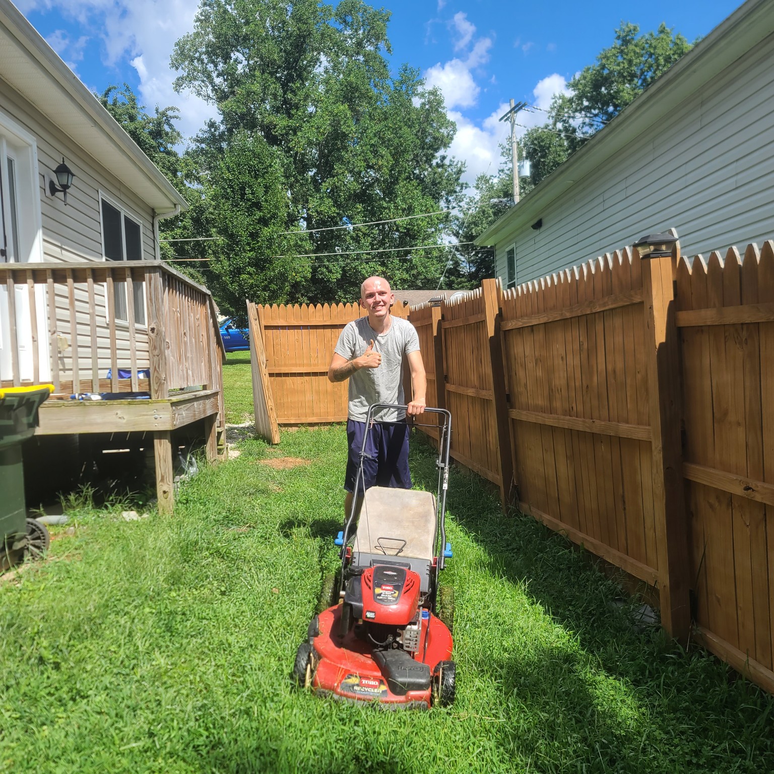 Birds Beware lawn work